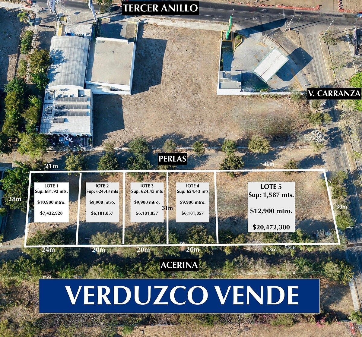 TERRENOS COMERCIALES