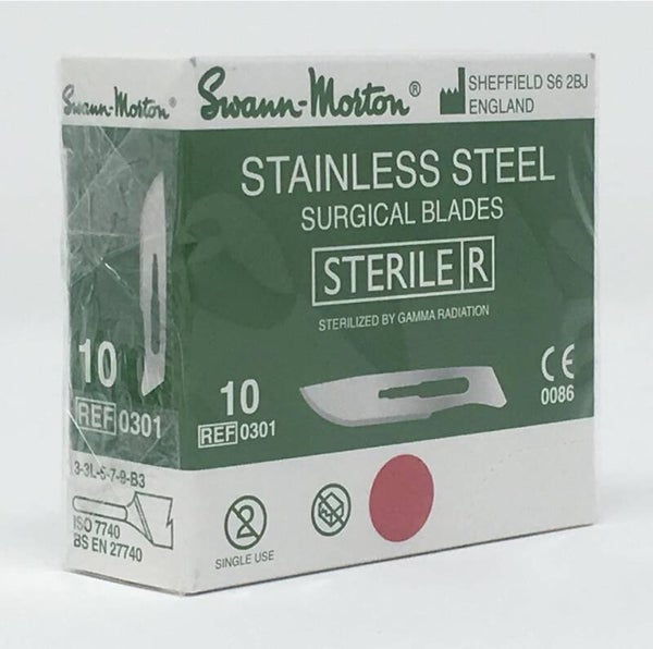 Dermaplane scalpel blades