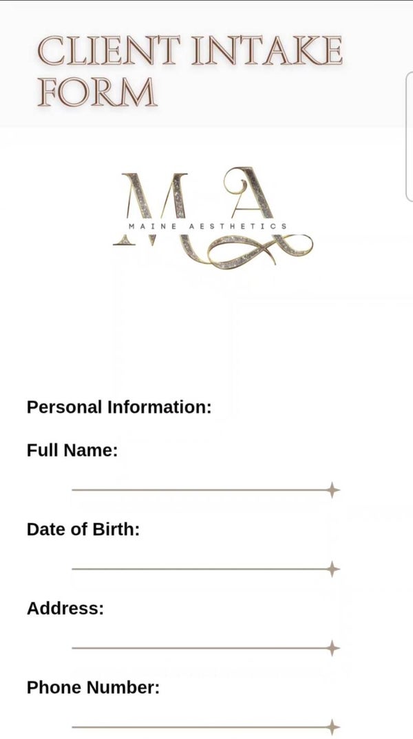 Treatment forms