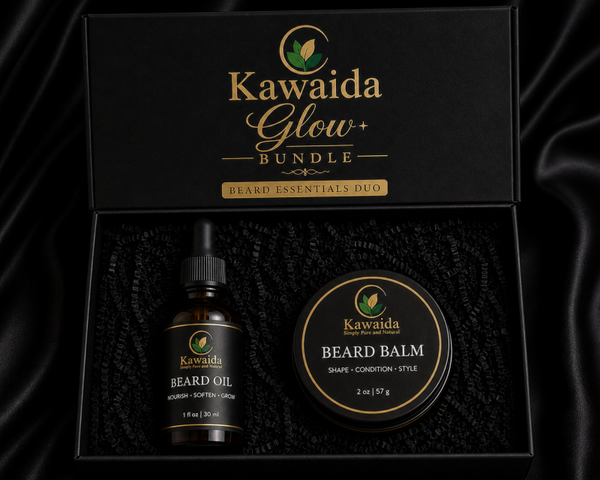 Kawaida Beard Oil & Balm Duo | Hydrating & Styling Beard Care Set