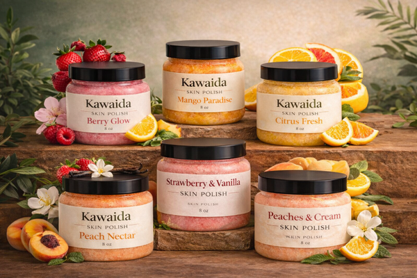 Kawaida Glow Polish – Exfoliating Sugar Body Scrub for Smooth, Radiant Skin