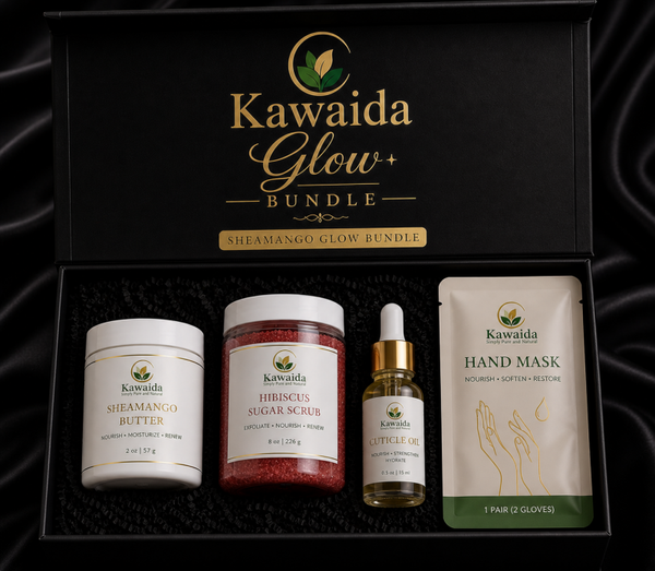 Kawaida Sheamango Hand Care Kit | Hydrating Hand & Nail Treatment Set