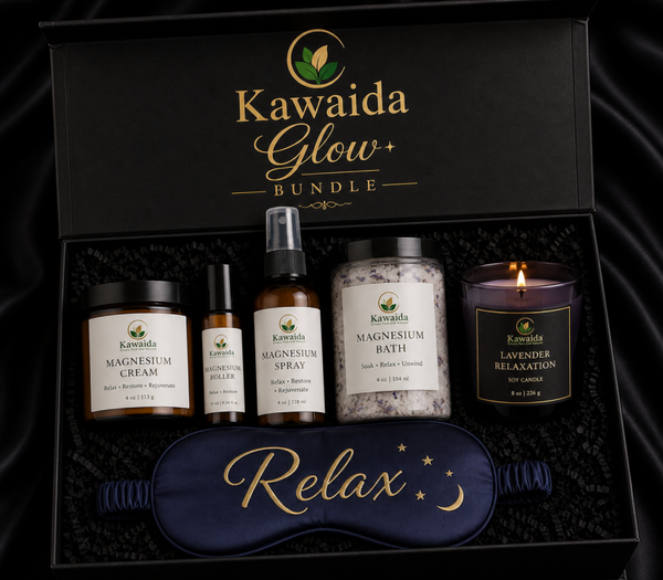 Kawaida Sleep & Soothe Magnesium Bundle | Relaxation & Nighttime Self-Care Ritual