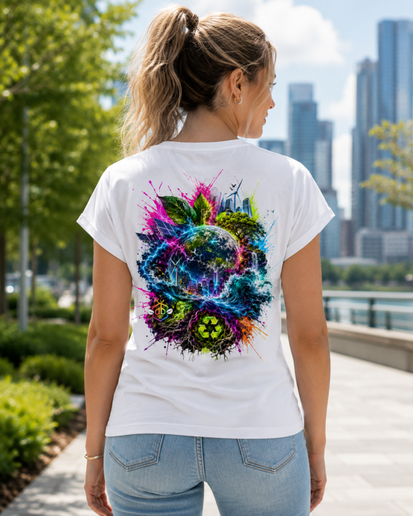 Frauen Premium Bio Top Umwelt