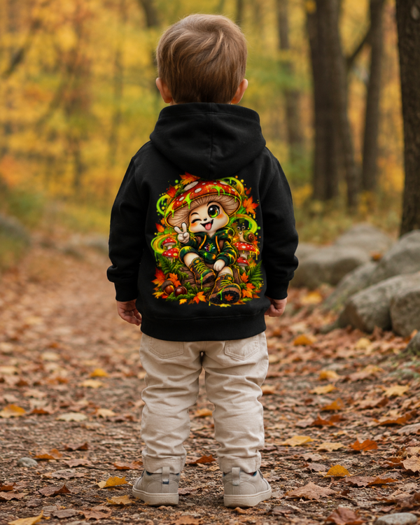 Kinder Hoodie Frecher Pilz