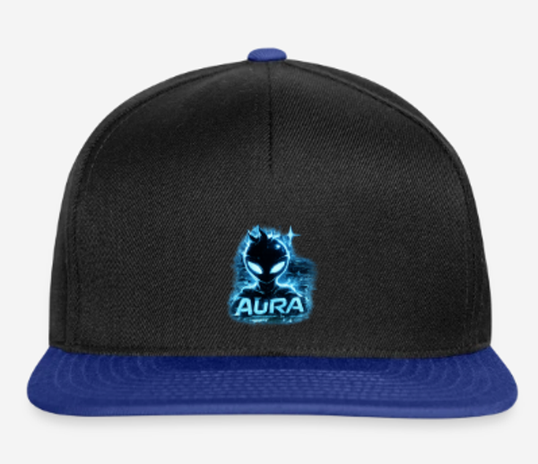 old scool cap Aura onesize ,gestickt