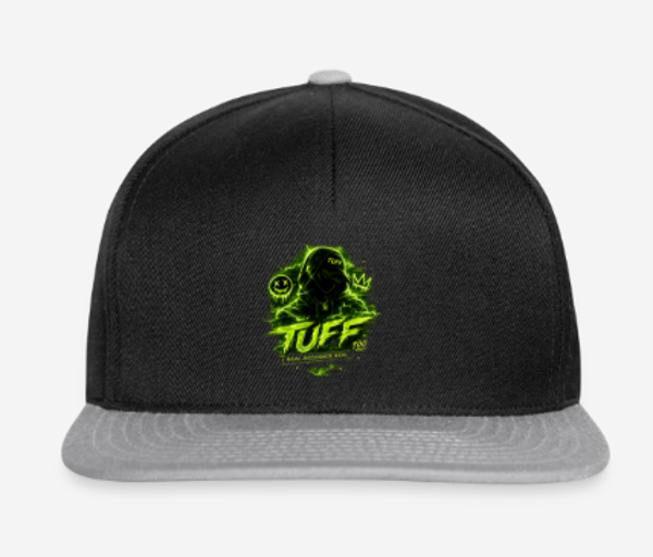 Old Scool Cap Tuff Grün onesize, gestickt
