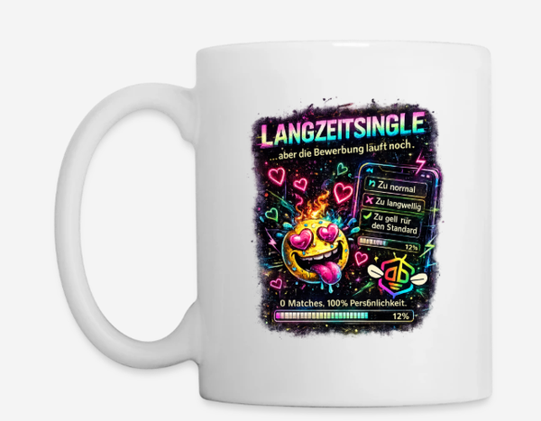 Tasse weiß * Langzeitsingle*