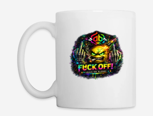 Tasse weiß F*uck off