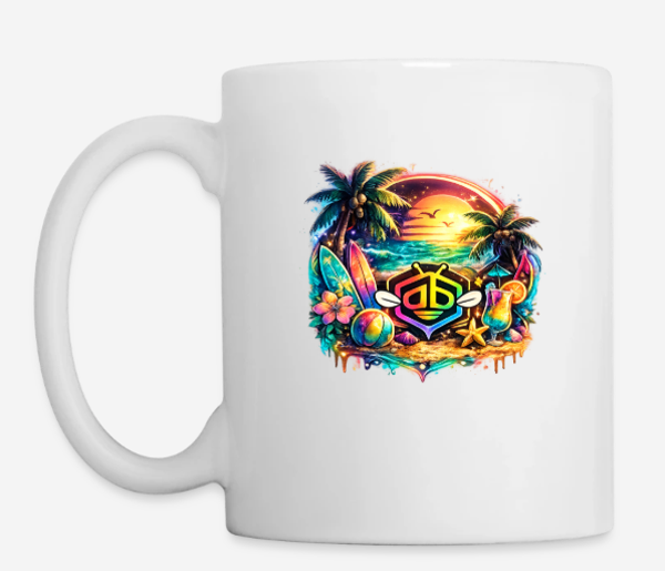 Tasse weiß *Urlaubsfeeling*