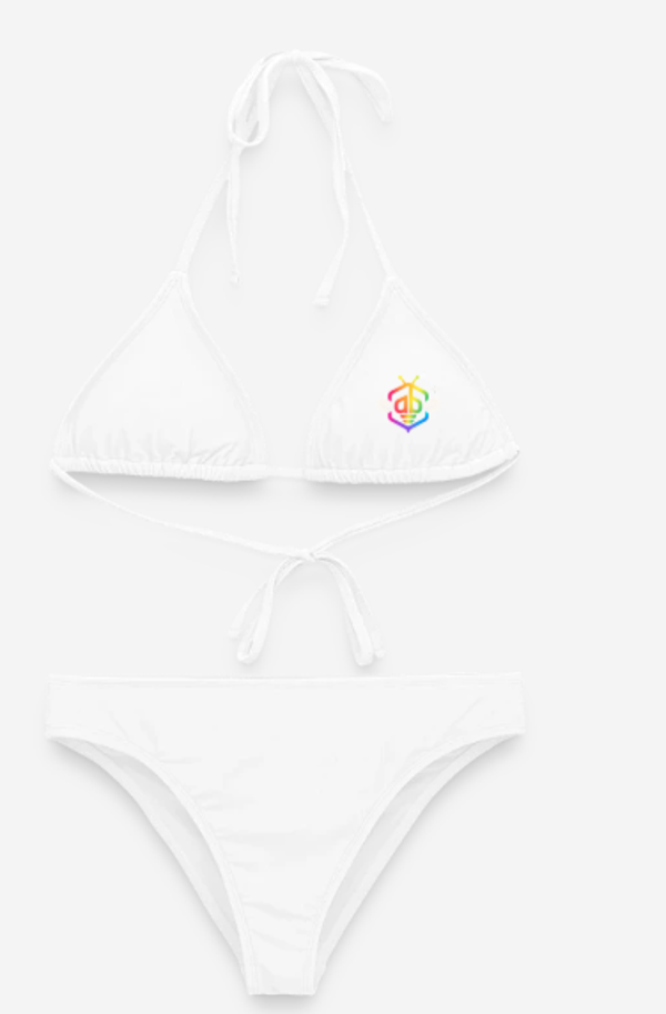 Bikini weiß Querbeez
