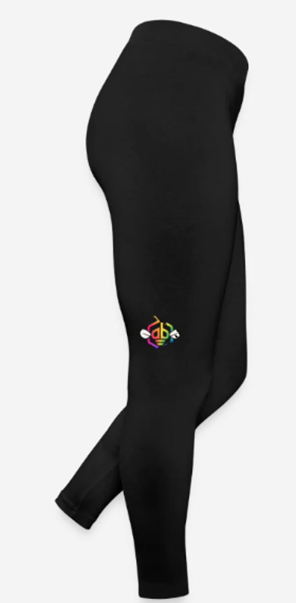 Frauen Jersey Leggings schwarz Querbeez