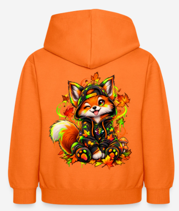 Kinder Hoodie kleines Füchslein