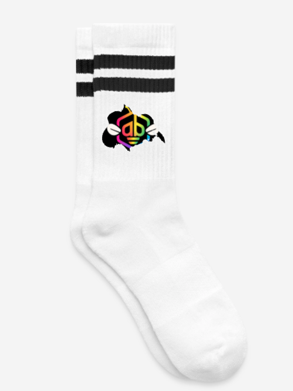 Tennissocken Gestreift Querbeez