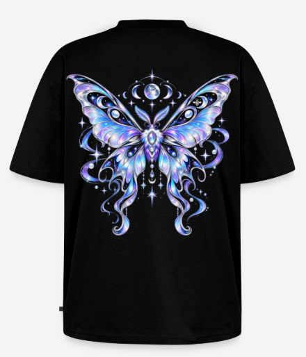 Streetwear Oversized Shirt Damen LUNAR MOTH