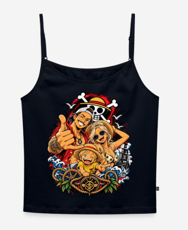 Damen Spagetti top
