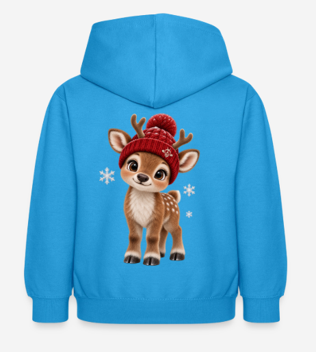 Kinder Hoodie-kleines Reh