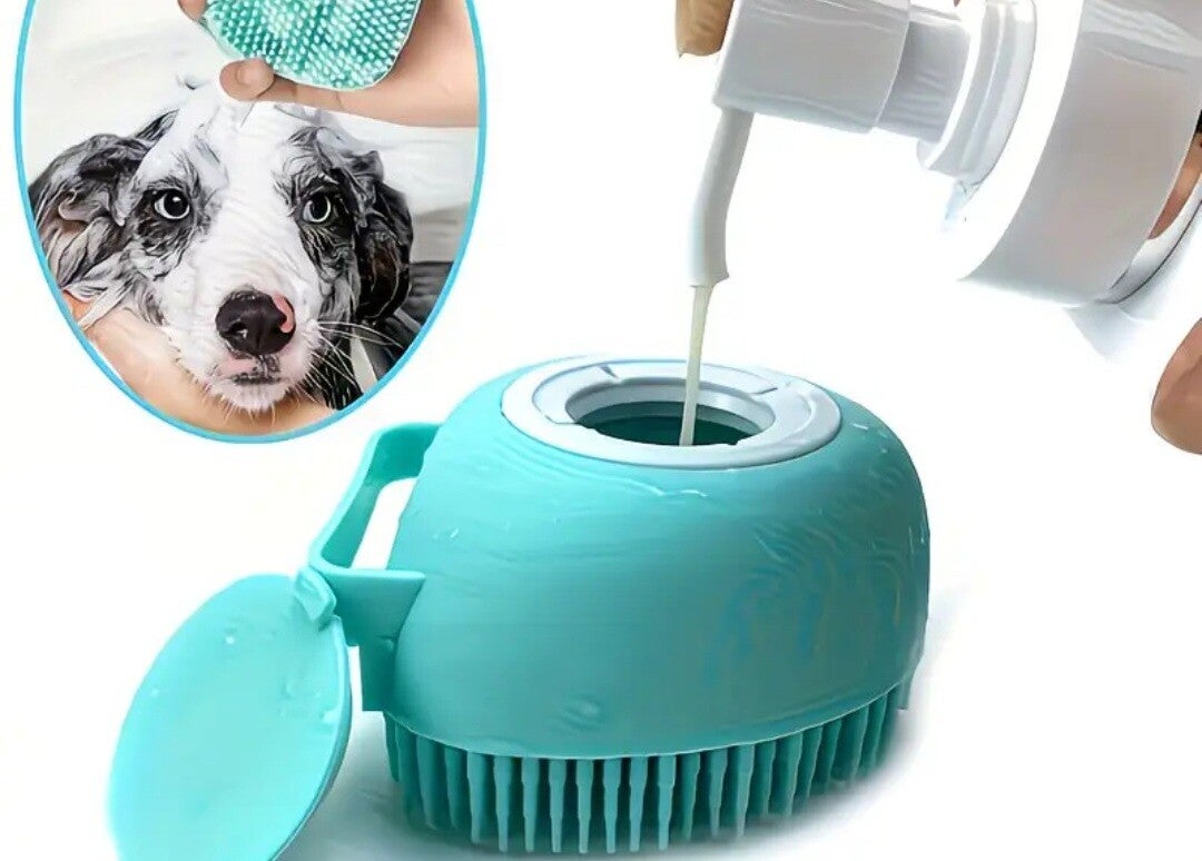 Waschbürste für Hund und Katze