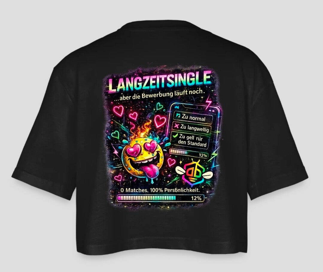 Oversized Bauchfrei -Langzeitsingle-