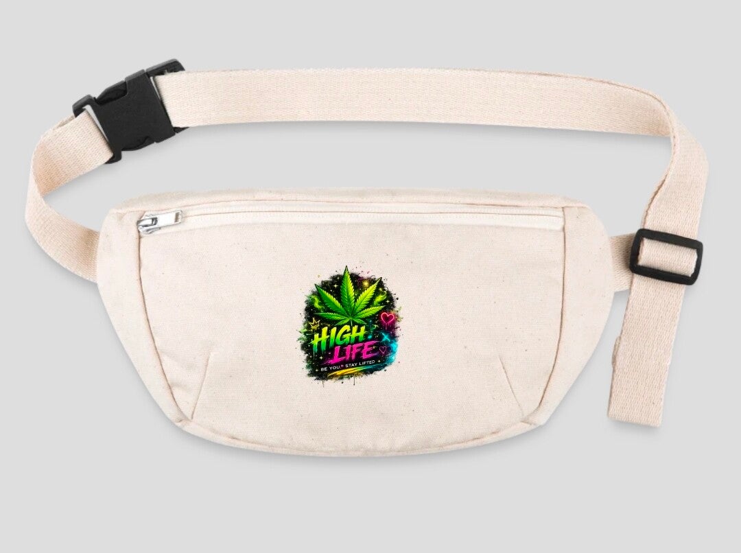 Bauchtasche Naturweis = high life =