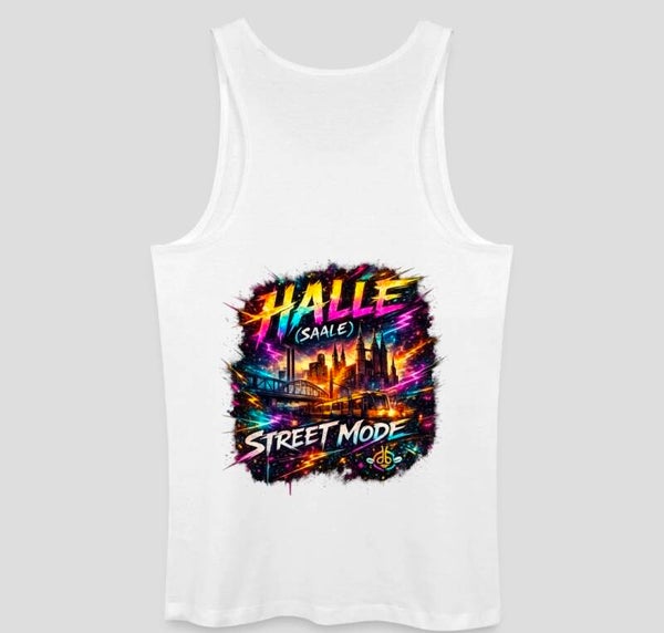 Tank Top Männer Weis Halle/Saale