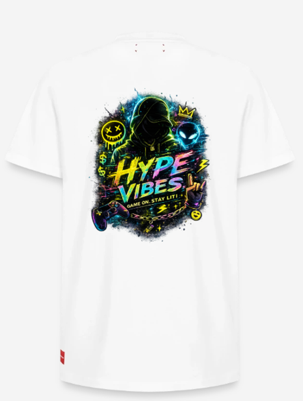 Relaxed Shirt ; Hype Vipes weiß Damen