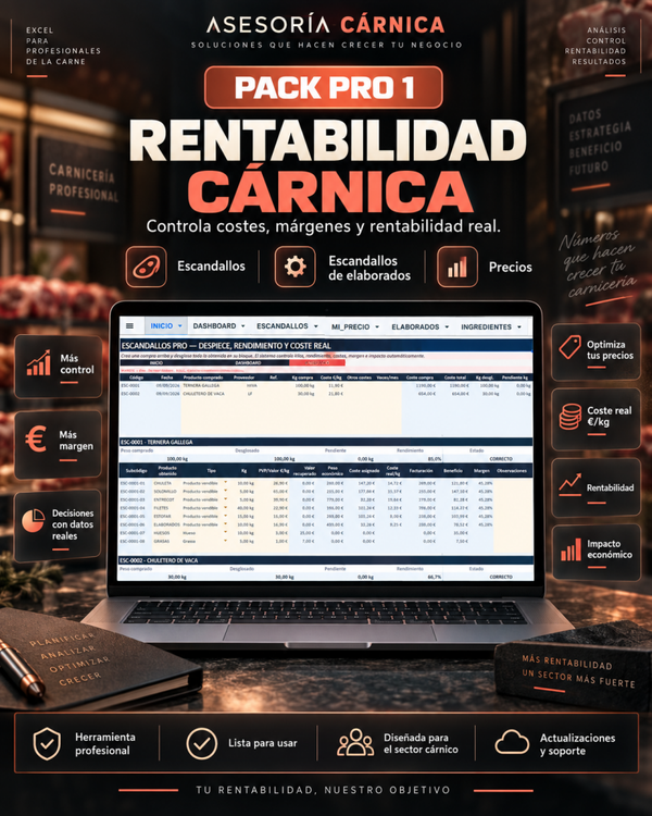 PRO 1 — RENTABILIDAD CÁRNICA