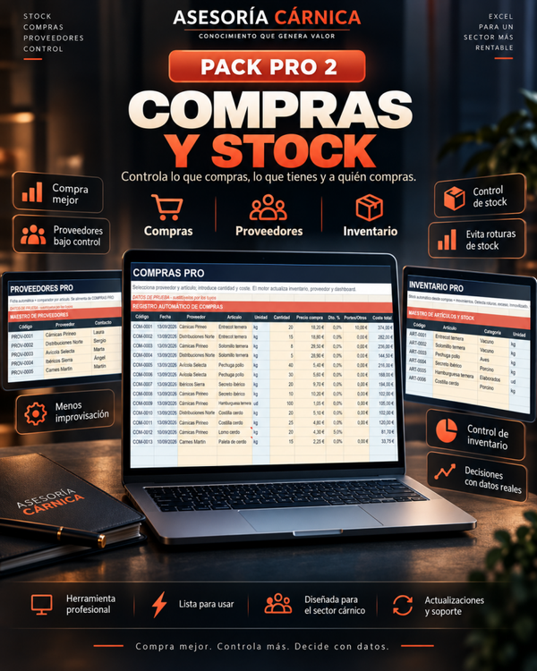 PRO 2 — COMPRAS Y STOCK