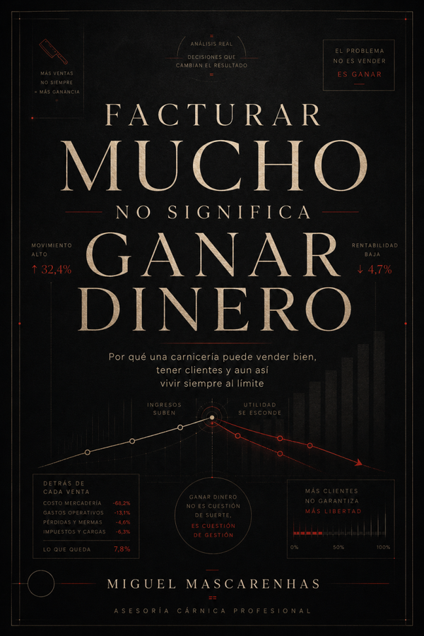 FACTURAR MUCHO NO SIGNIFICA GANAR DINERO