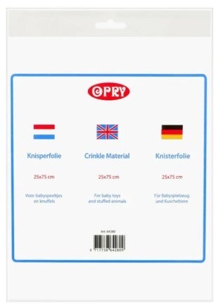 Knisperfolie 25x75 cm