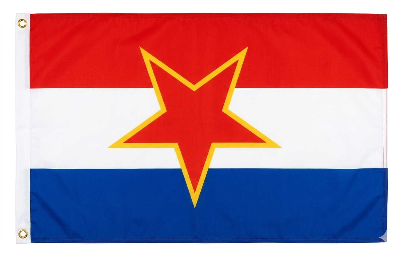 Zastava Jugoslavije 60x90 cm