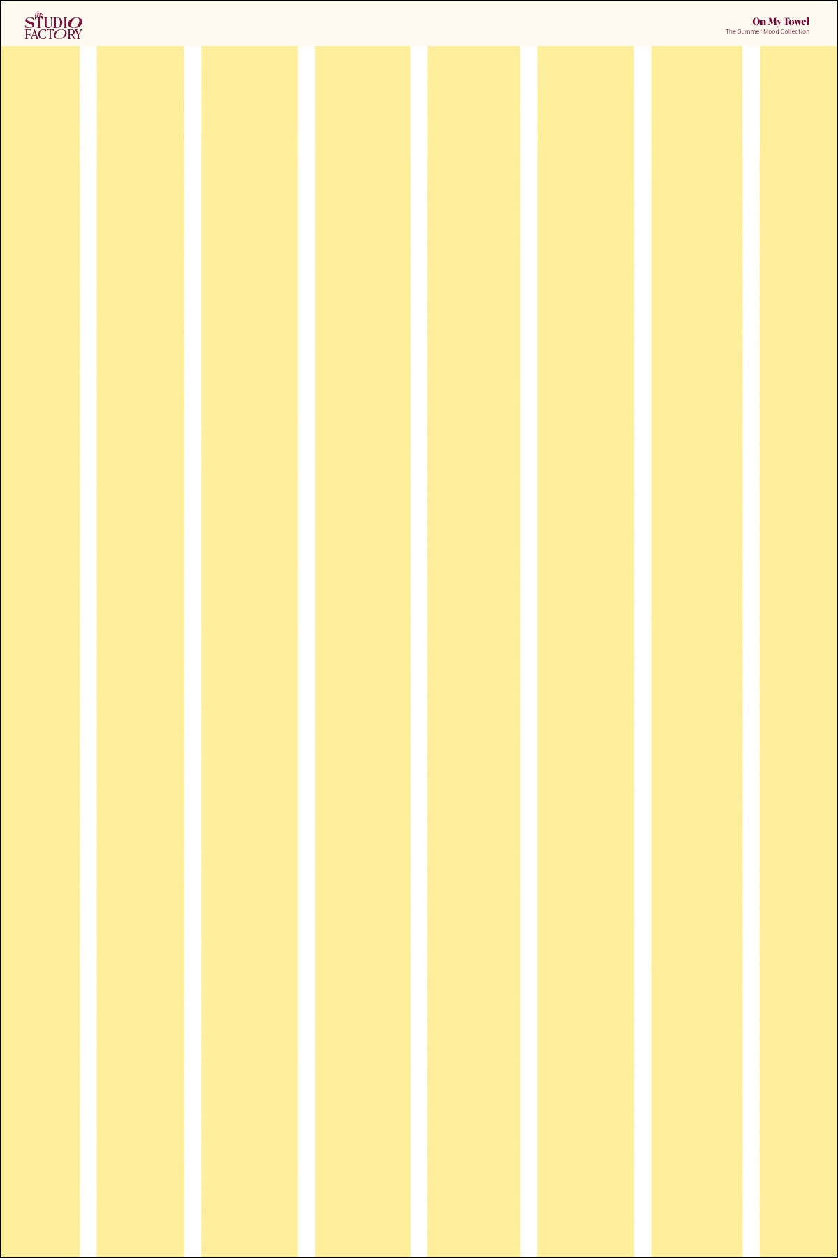 On My Towel | Backdrop