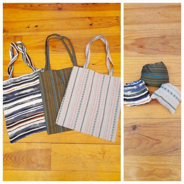 Sac de courses et pochette incorporée