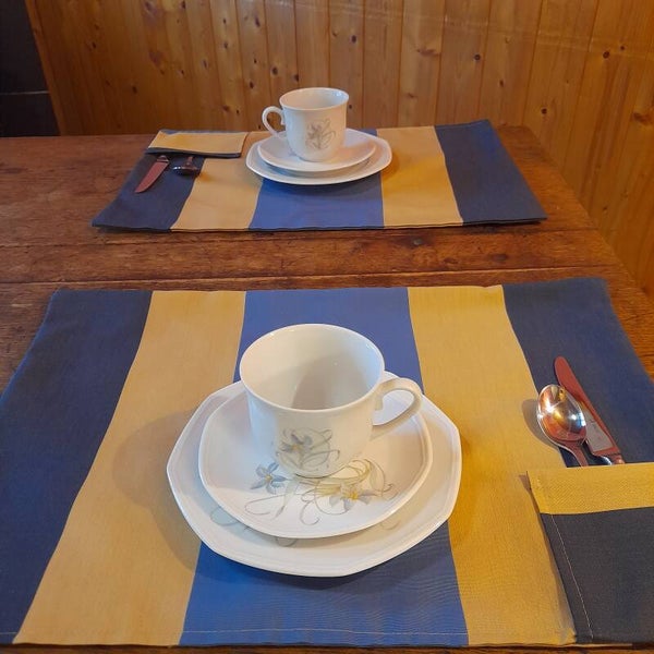 Set de table avec pochette