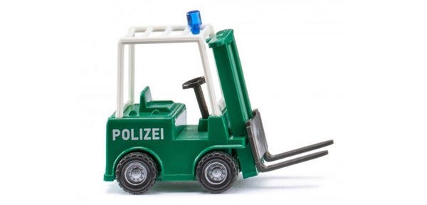 Wiking 1:87 117002 Polizei - Gabelstapler