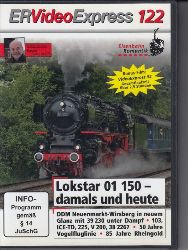 Eisenbahn Romantik Videoexpress 122 DVD FSK 0