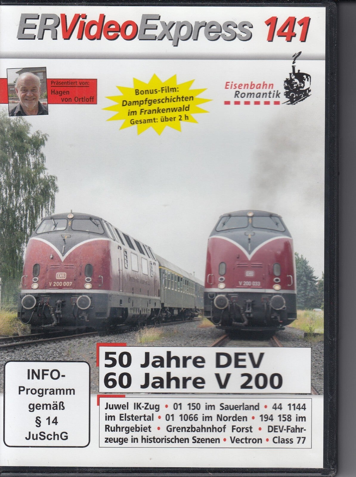 Eisenbahn Romantik Videoexpress 141 DVD FSK 0