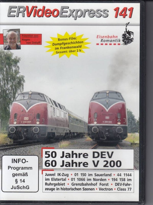 Eisenbahn Romantik Videoexpress 141 DVD FSK 0