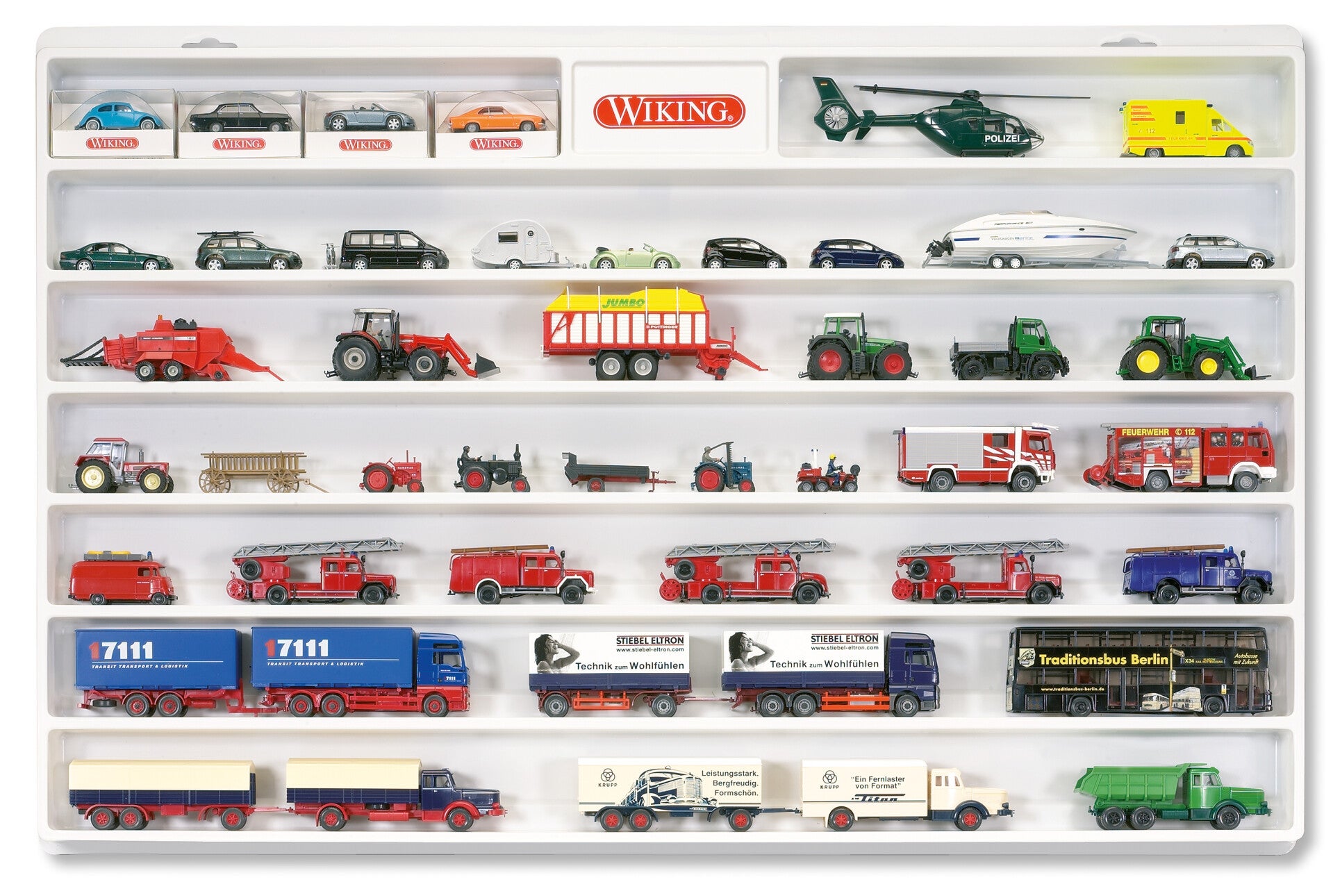 Wiking 1:87 000104 Setzkasten für Pkw und Lkw (3 Stück)