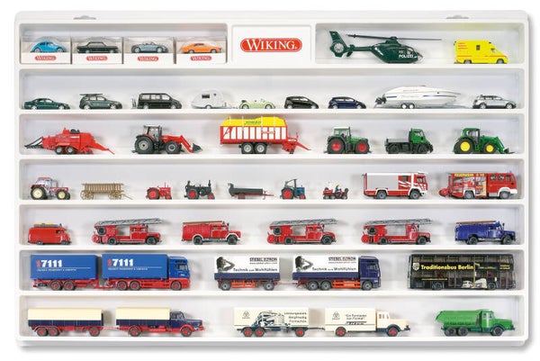 Wiking 1:87 000104 Setzkasten für Pkw und Lkw (3 Stück)