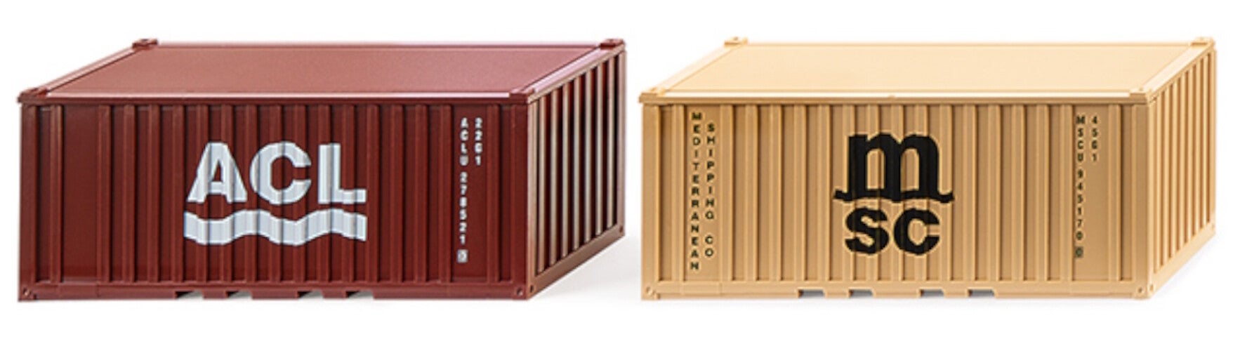 Wiking 1:87 001826 Zubehörpackung - 20' Container