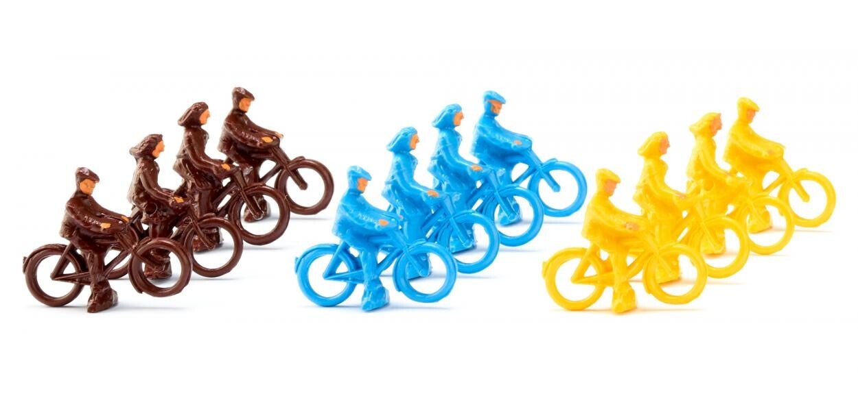 Wiking 1:87 001829 Zubehörpackung - Radfahrende