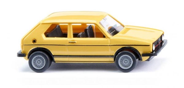 Wiking 1:87 004505 VW Golf I GTI - lemongelb