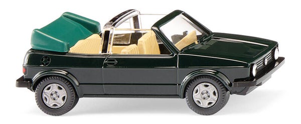 Wiking 1:87 004605 VW Golf I Cabrio - dunkelgrün