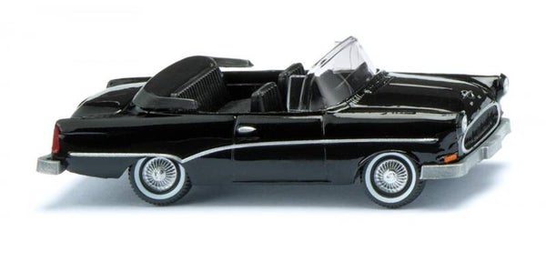 Wiking 1:87 008038 Opel Rekord P1 Cabrio - schwarz