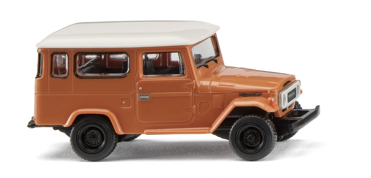 Wiking 1:87 011301 Toyota Land Cruiser - orangebraun *