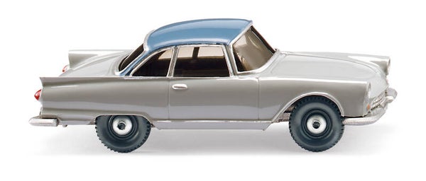 Wiking 1:87 012802 DKW 1000 Spezial Sportcoupé - fenstergrau/brillantblau