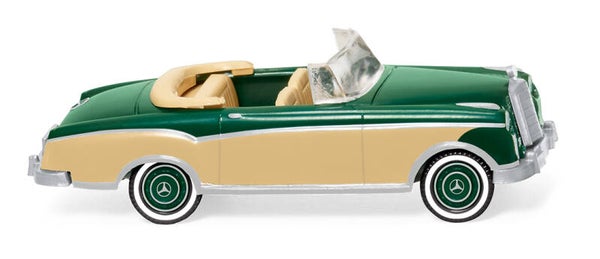 Wiking 1:87 014302 MB 220 S Cabrio - moosgrün