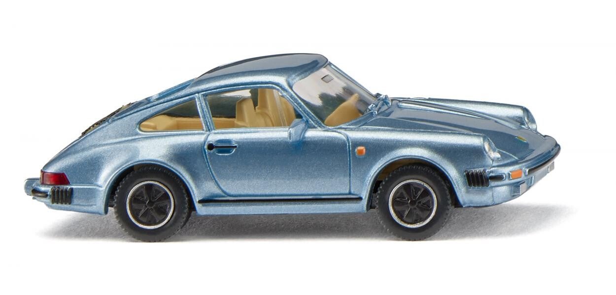 Wiking 1:87 016104 Porsche 911 SC - hellblau-metallic