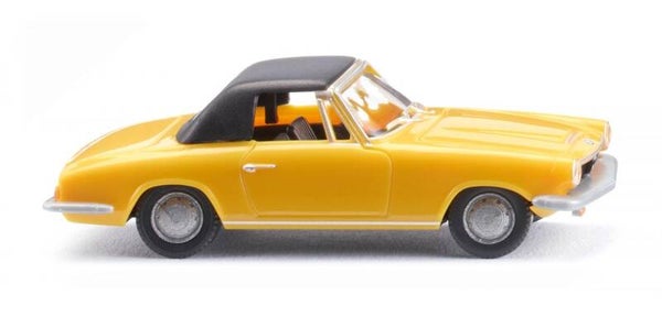 Wiking 1:87 018748 BMW 1600 GT Cabrio - gelb